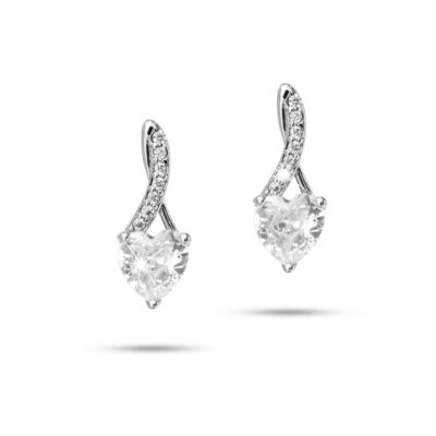 Pendente cuore bianco