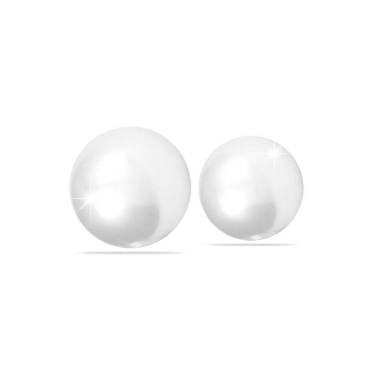 Leonardo Jewels Orecchini Caralina In Acciaio Inossidabile Con Pietra Catseye Beige - 0,8 Cm - Senza Nichel - 5