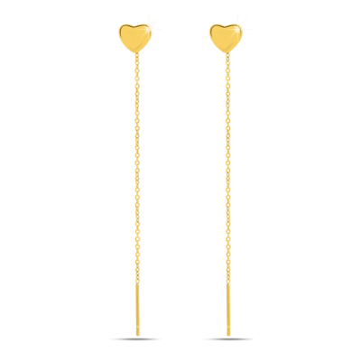 465 - Cuore oro pendente