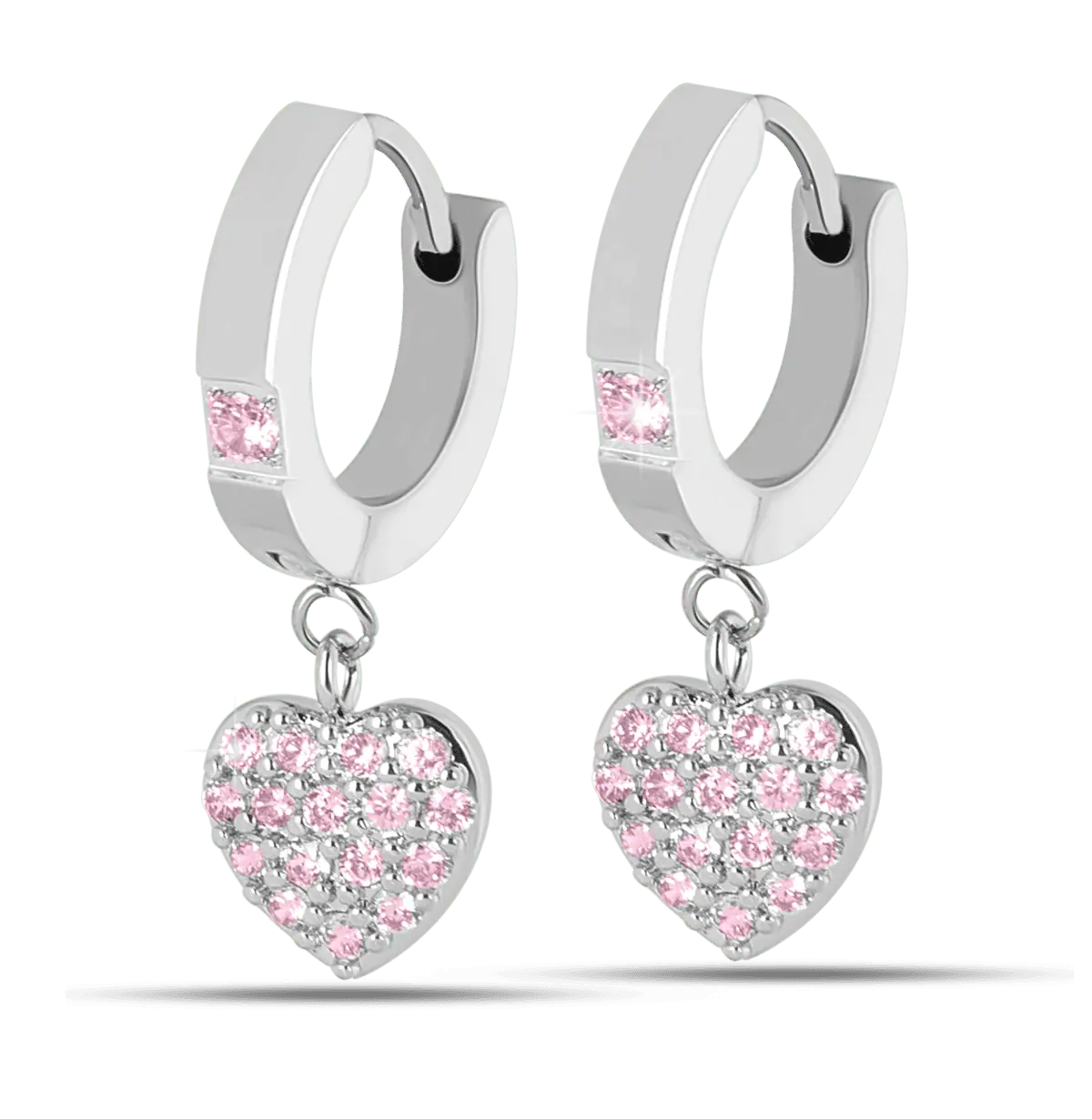 16 Paia Orecchini Pendenti FIOROYAL Per Bambine - Acciaio Chirurgico Anallergico