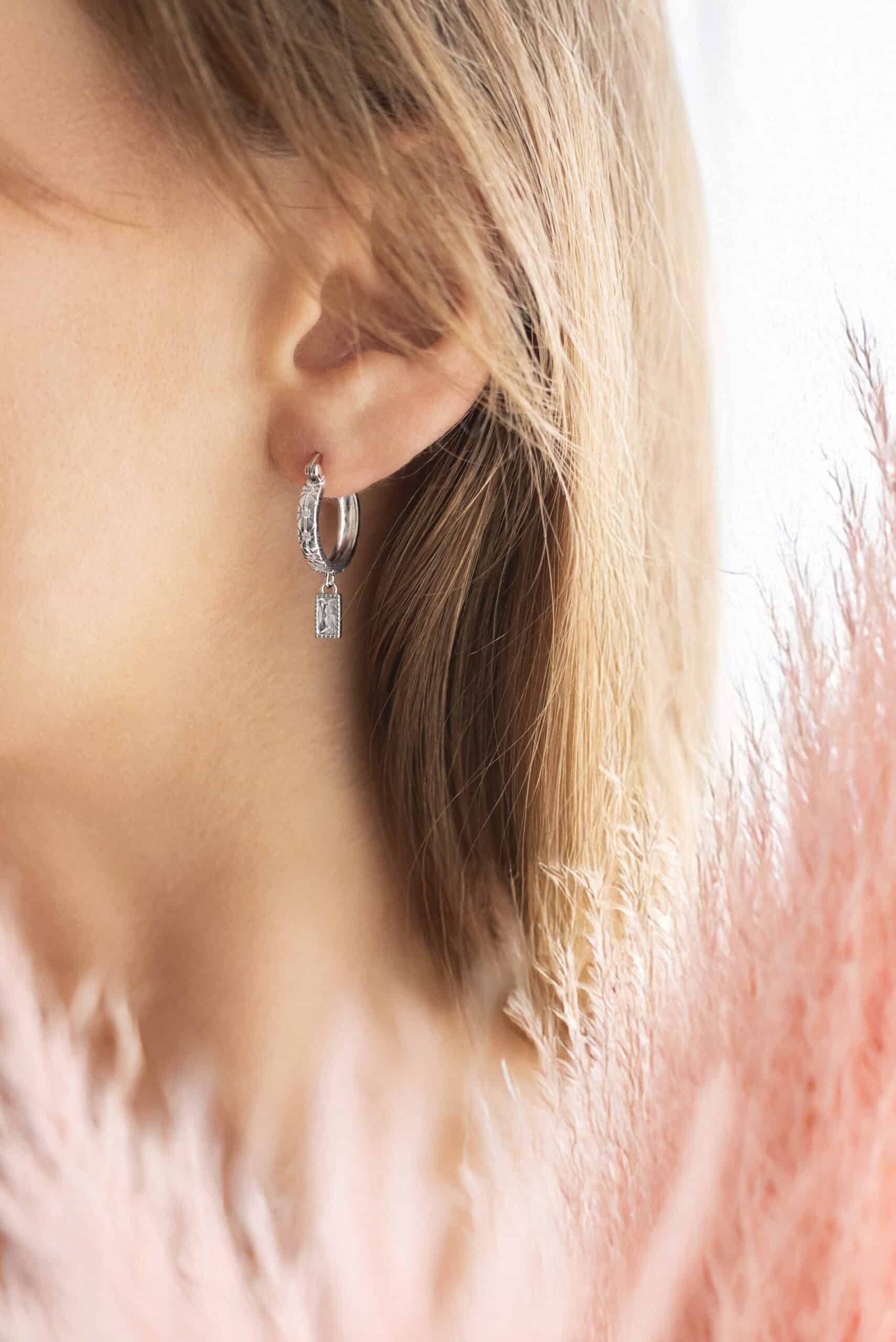 cerchio silver con pendente