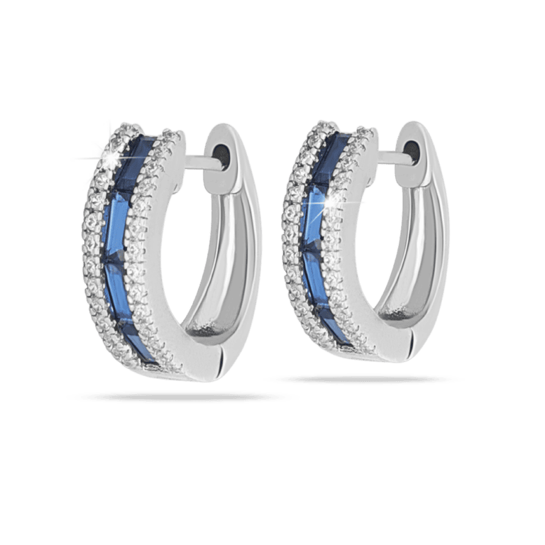 Leonardo Jewels Orecchini Caralina In Acciaio Inossidabile Con Pietra Catseye Beige - 0,8 Cm - Senza Nichel - 2