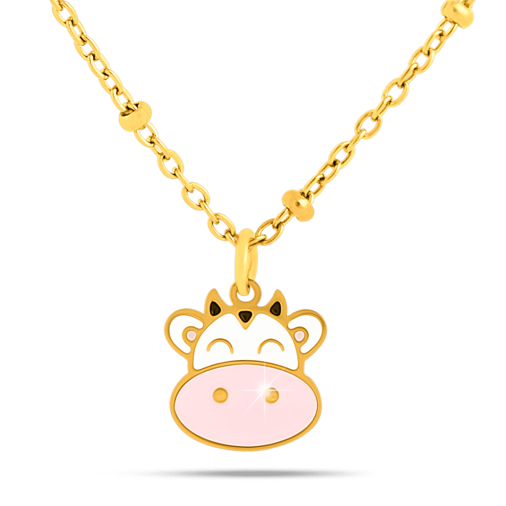 collana anallergica bimba mucca