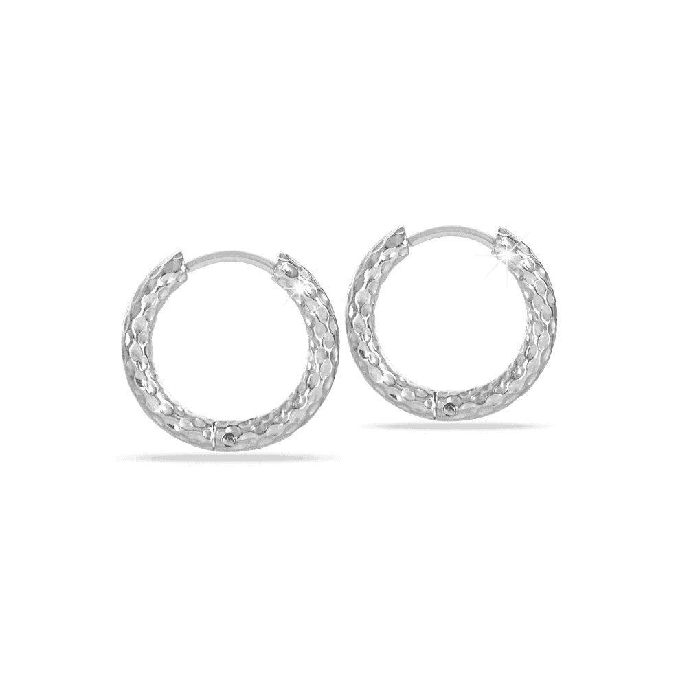 536 cerchio silver martellato 12mm